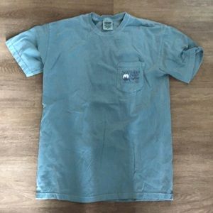 Teal Southern Fried Cotton Tee